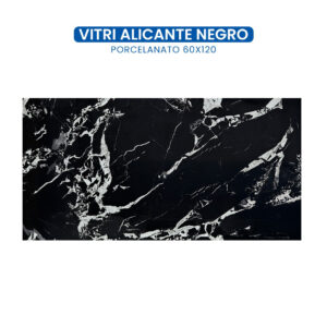 Vitri Alicante Negro 60x120